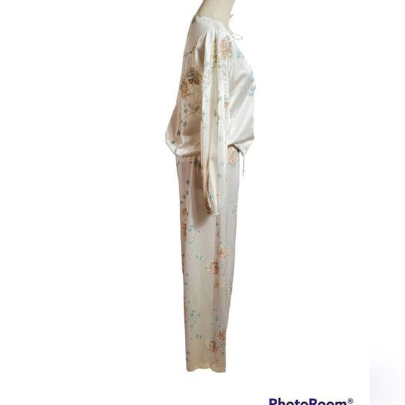 Tom Bezduda for Barad White Vintage Floral Pajama Set Jordan Marsh NWT - Picture 4 of 10
